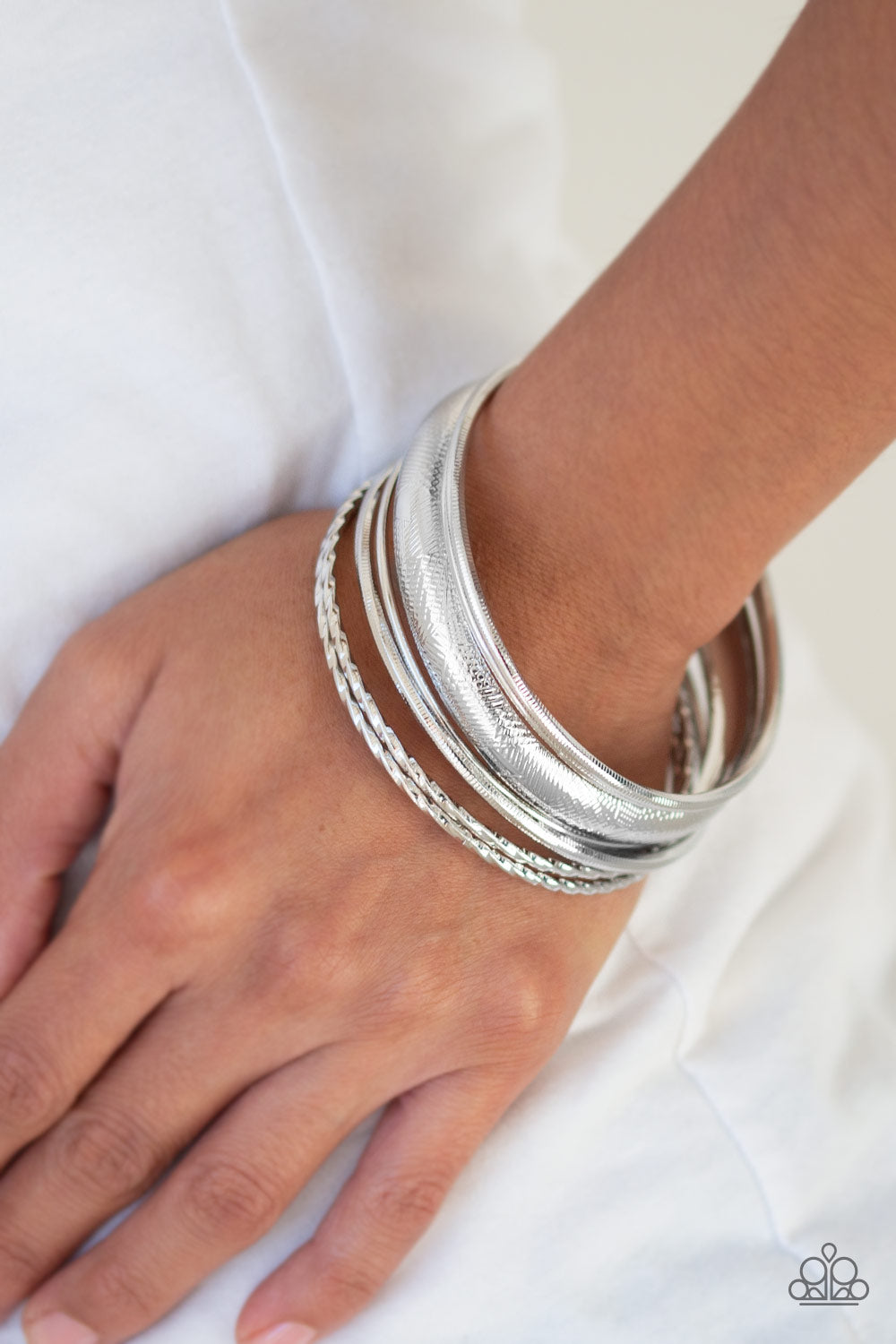 The Customer Is Always BRIGHT - Silver